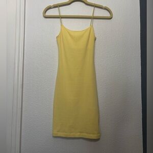 Zara Sunny Yellow Mini Dress